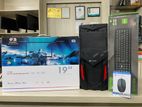 Desktop Computer-Core i3 (2nd Gen)_Ram 4GB_SSD 120GB_New 19"LED Monitor