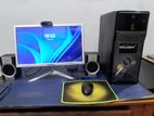 Desktop Computer Core i5_4gen+Monitor+UPS+Keyboard+Mouse