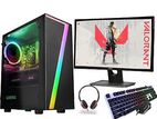 Desktop computer for sell Core i3 8th Gen 8GB 19" LED