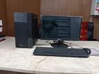 Desktop Computer full Setup & 19" Monitor