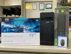 Desktop Computer-New 19"LED Monitor-Core i3 (2nd Gen)_Ram 4GB_HDD 500GB