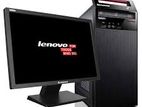 Desktop Core I5.4Gen Led 19 Hp+ssd 120gb.ram 8gb.Lenovo