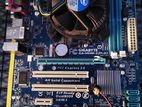 Motherboard, Processor, Ram, PSU Combo