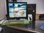 🔥🔥Desktop Full – Setup Core i3 3rd Gen PC 17" LED Monitor💻✨