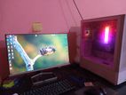 Desktop full setup for sell with Monitor