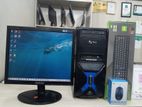 Desktop Full Setup With Samsung Monitor