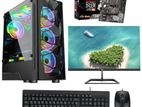 Desktop Gaming PC with Ryzen 7 5700G 512GB SSD