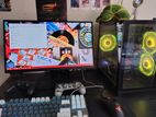 Desktop Gaming Pc+zotac 4060rtx+ryzen 5 5609g+ssd 500gb