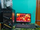 Desktop i3 7th generation pc and Monitor sell