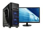 DESKTOP NEW CORE I5+ 17 LED.SSD 128GB.RAM 8GB