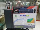 Desktop PC | 1000GB HDD / 128GB SSD & 4GB RAM এবং HP 19"LED