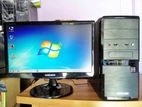 Desktop PC | 1000GB HDD / 128GB SSD & 6GB RAM এবং HP 19"LED