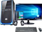 Desktop PC | 2000GB HDD / 256GB SSD + 4GB RAM এবং HP 17"LED