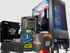Desktop PC AMD Ryzen 5 5600G MSI A520M Motherboard