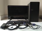 Desktop PC Core i3 2nd Gen 8GB RAM, 128GB SSD, 500 GB HDD | 19" Monitor