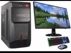 Desktop Pc Core I5 8gen+dell 22 Led Borderlece Ram 8gb Ssd 256gb