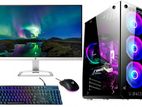 Desktop PC Core i5 8th Gen 16GB + 2TB/512 -SSD with 19" LED Monitor