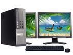 Desktop PC Core i7 1st Gen with 19" LED Dell Monitor