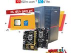 Desktop PC i5 4th Generation m.2 NVMe with 3 Years Replacement Warranty