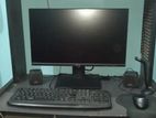 Desktop PC Intel Core i5 8GB RAM + 22" Monitor 3yr warranty 1 week used