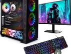 Desktop PC Ryzen 5600G-MSI B450-8GB-SSD 256-22" IPS LED