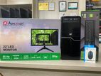 Desktop PC Set_Core i3 (2nd Gen)_Ram 16GB_HDD 500GB_22"FHD LED Monitor