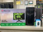 Desktop PC Set_Intel Core i3 (3rd Gen)_Ram 16GB_SSD 120GB_22"FHD LED Mon