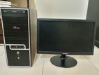 Desktop Pc With Monitor