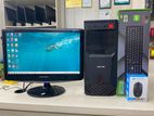 Desktop Pc with Monitor Ful Set_core I3_hdd 500gb_samsung 19"fresh Monit