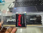 Desktop Ram Kingstone Fury Beast Ddr-4 8gb 3200 Mhz Brand New