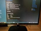 Desktop with moniter