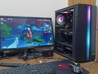 Desktop with Monitor & GPU