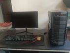 Desktop with monitor, keyboard and mouse for sell