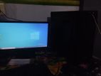 Desktop+Monitor Sell i3 4th Gen Ram 4 gb Ssd 120gb full fresh