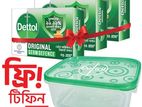 Dettol Soap Original Pack of 3 (75gm X 3)