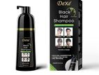 Dexe Black Hair Dye Shampoo 200ml – Covers White Hair, Ammonia-Free