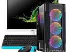 ধামাকা অফার New Computer_ Core i5-8th/Ram 8GB & SSD 256GB_17"LED Monitor