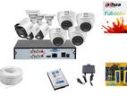 Dhamaka offer! Full Color 8pcs 2MP CCTV PKG With 1TB HD