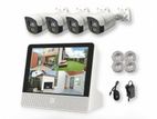 Dhaua-Hikvision 04 Pcs Cctv cc cemera total package