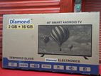 Diamond 2+16gb 40" smart tv (New)