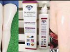 Diamond Glass Skin Permanently Whitening Body Lotion.