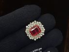 Diamond Ruby Ring