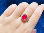 Diamond Ruby Ring