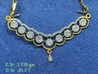Diamond Tanmaniya necklaces