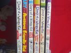 Diary of a Wimpy kid 6 books