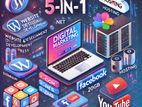 Digital Marketing Combo Package 5in1 for Business