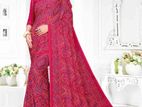 Digital Printed Indian Silk Saree