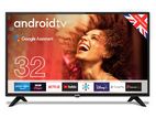DIN THE DAY 32"2+16GB RAM SMART LED TV