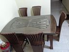 Dining table 6chair