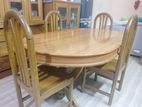 Dining Table and 4 Chair fresh condition